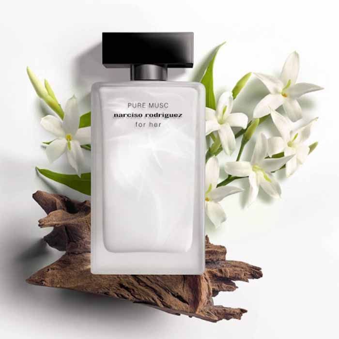 Thiết kế chai nước hoa Narciso Rodriguez Pure Musc For Her 100ml đẹp ki&ecirc;u kỳ